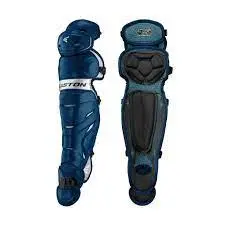 Easton Elite X - Adult - 17.5" Navy - Catchers Leg Guard 1