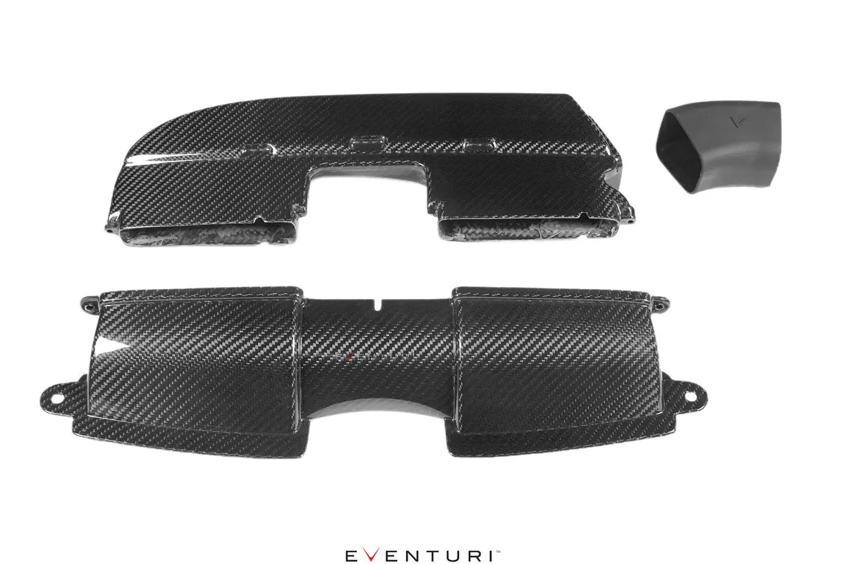 Eventuri Gloss Carbon Fibre Duct Set - Bmw 3 Series E90 | E92 | E93 M3 1