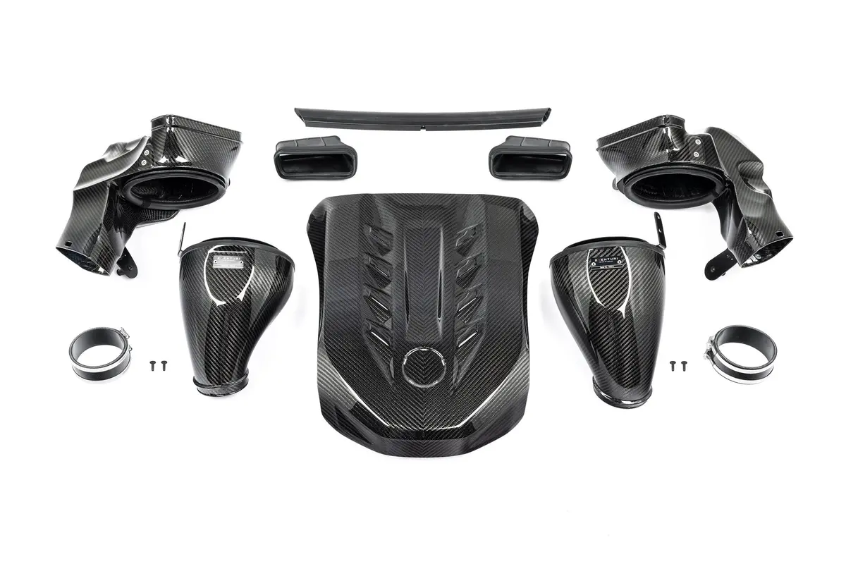 Eventuri Gloss Carbon Fibre Intake System - Bmw G05 X5 M50i | G06 X6 M50i 1