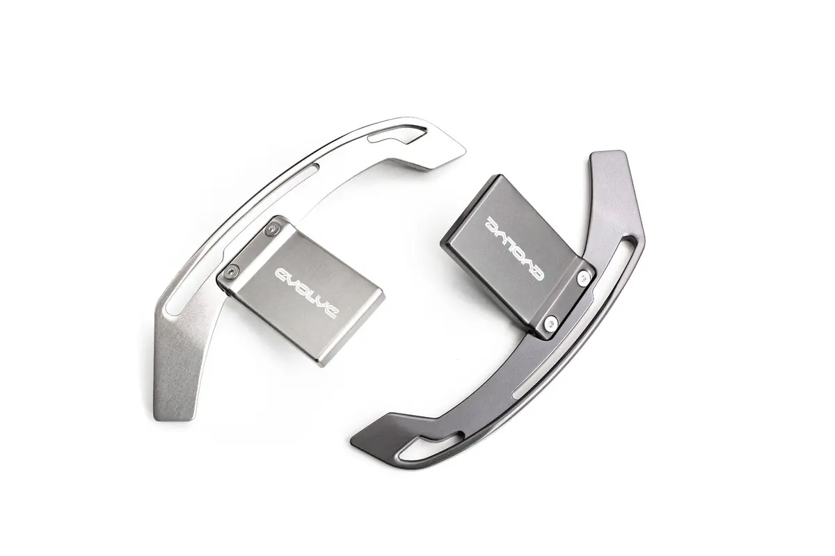 Evolve Aluminium Billet Gear Shift Paddle Set - Bmw F Series (Gen 1 & 2 Steering Wheel) 1