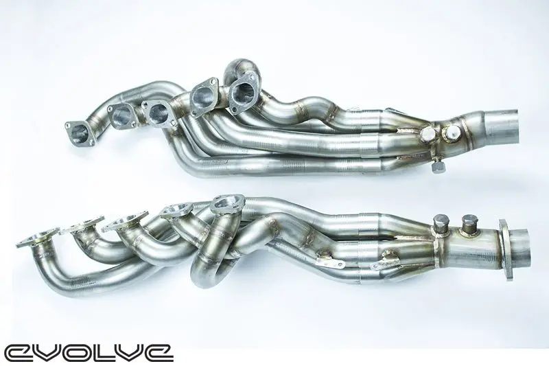 Evolve Long Tube Manifolds - Bmw E60/E61 M5 | E63/E64 M6 1