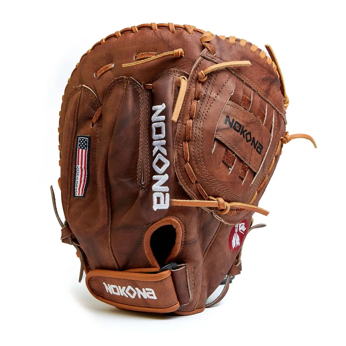 Nokona Walnut Series 14" - W-N80 Closed Web First Base Mitt 1