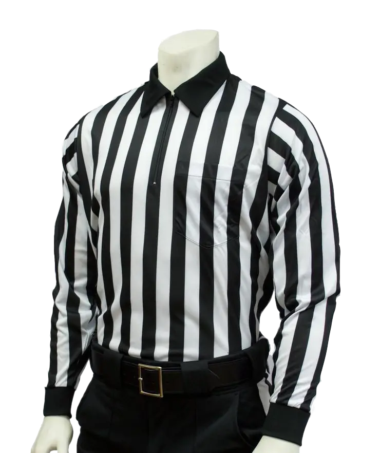 Smitty Lacrosse 1" Stripe Long Sleeve Shirt With Number On Back 1