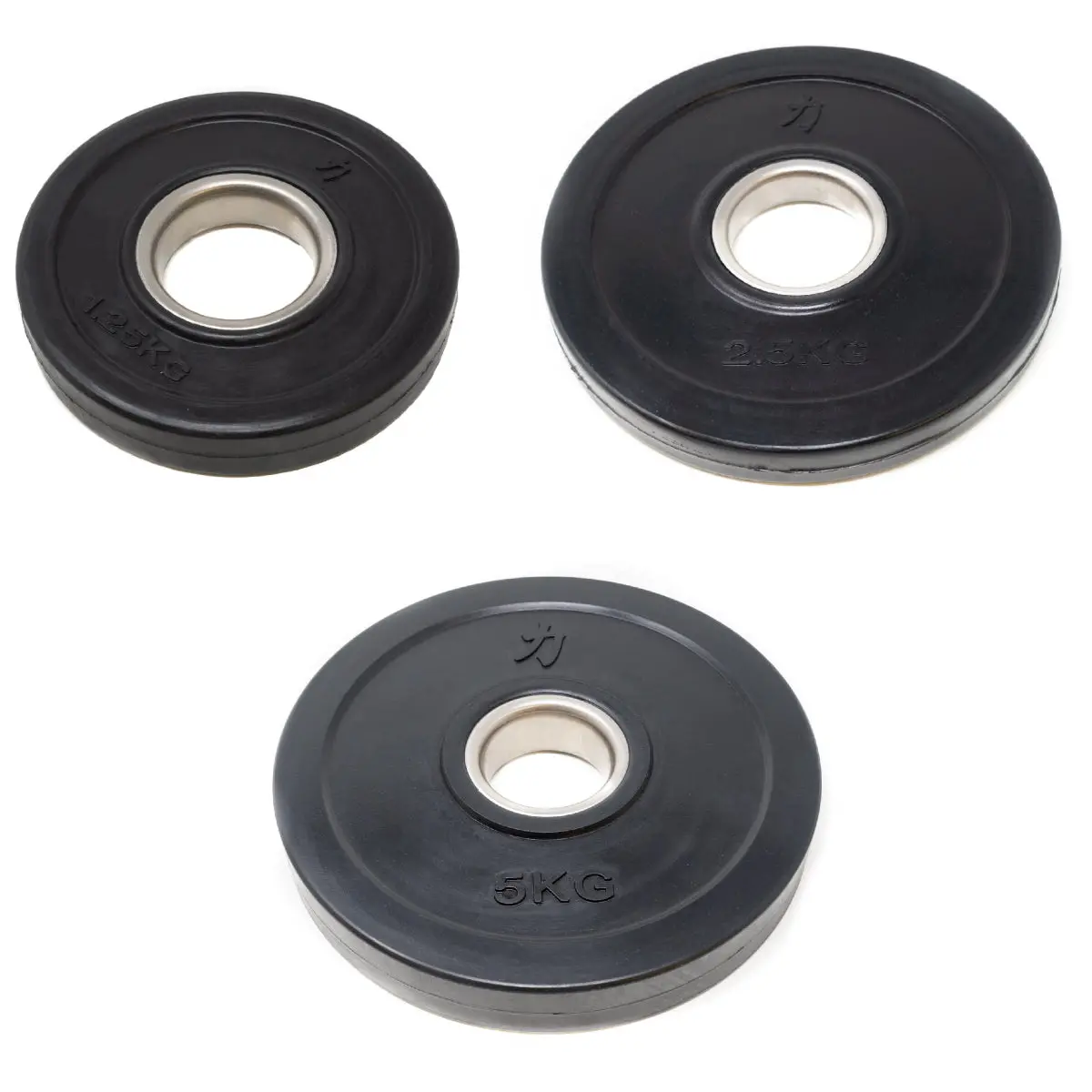 Rubber Coated Package - 2 X 5Kg, 2 X 2.5Kg, 2 X 1.25Kg 1