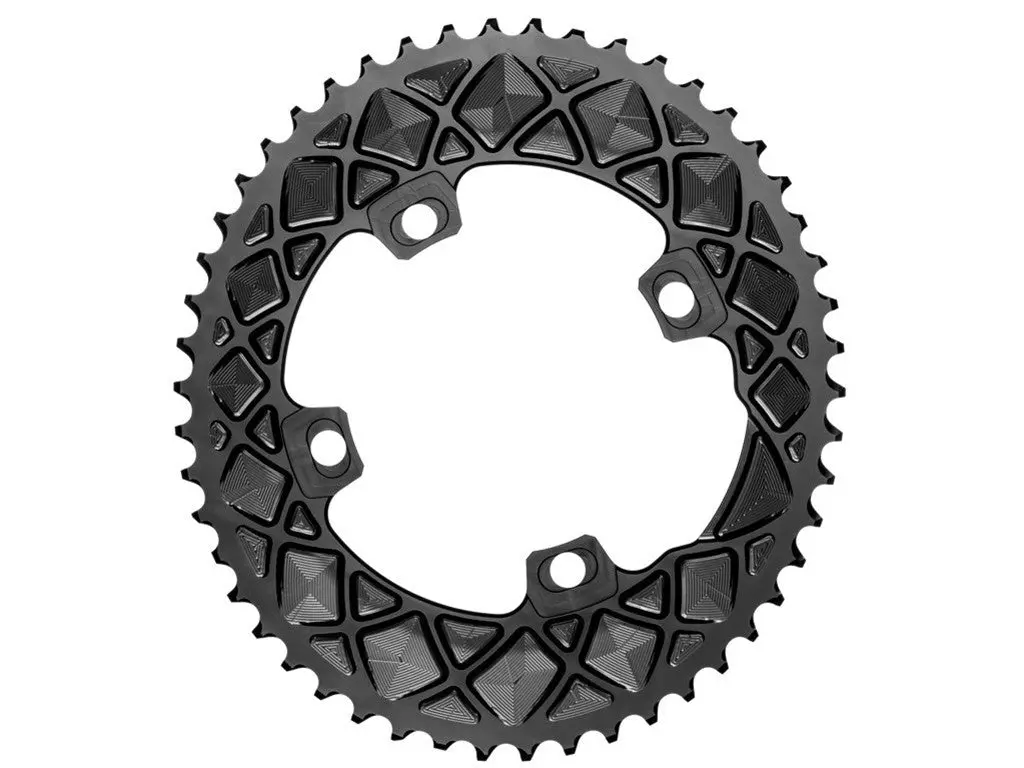 Absoluteblack Ø110 Mm (Fsa Asymmetrisk) Udvendig (Dobbelt) 53T 4/5 Huller Fsa 1