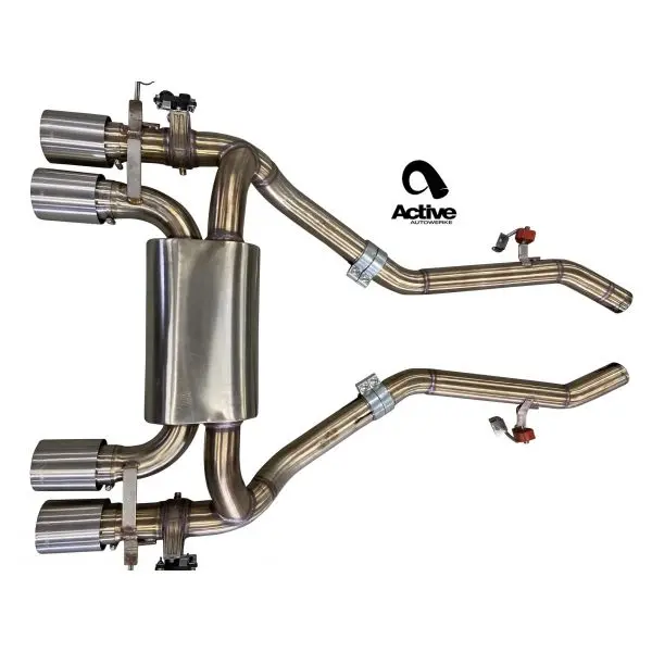 G80 M3 And G82 M4 Valved Rear Axle-Back Exhaust - Active Autowerke 2