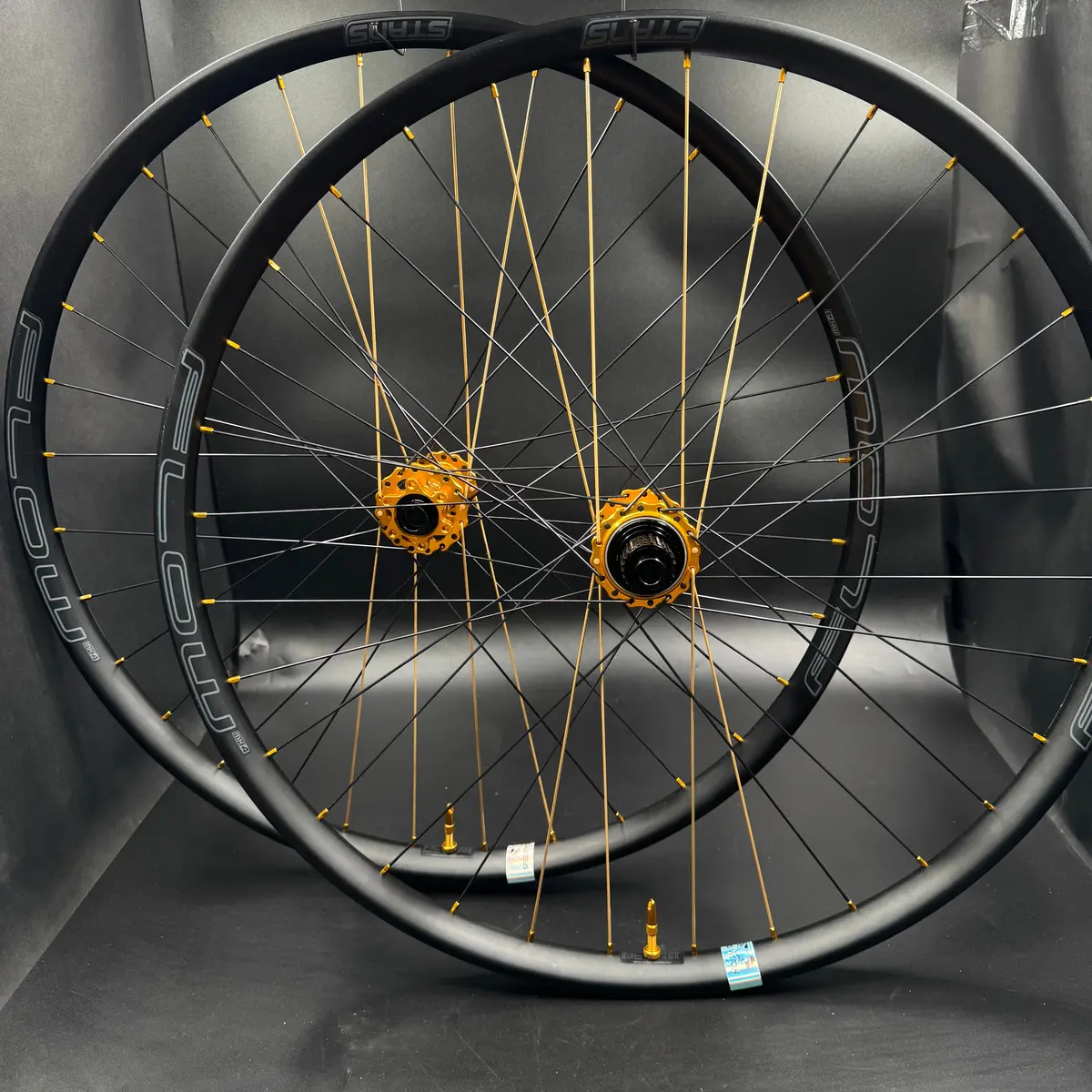 Goldlicious I9 Hydra H2 + Stans Mullet Wheelset 1