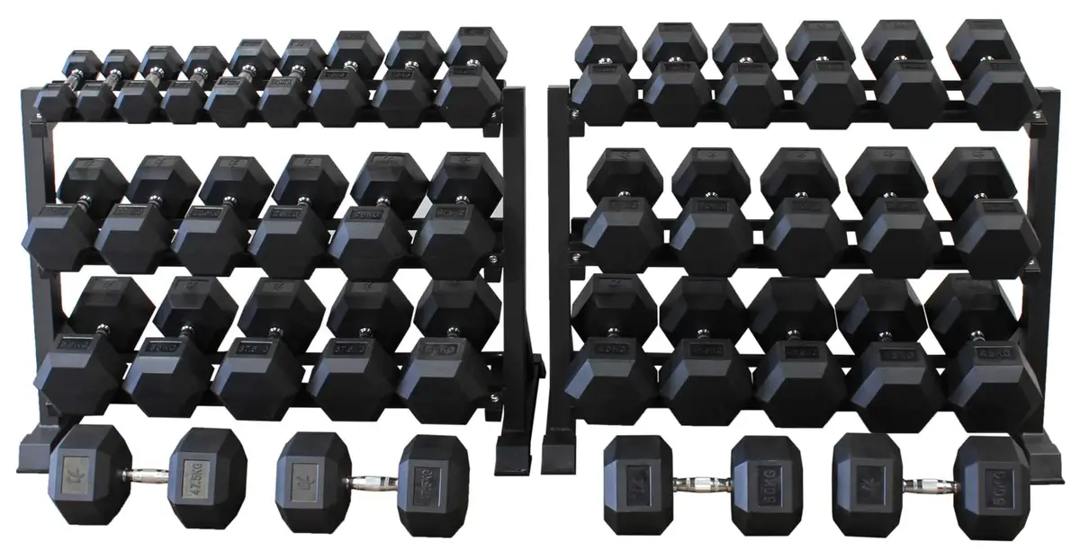 Hex Dumbbell Rack 2