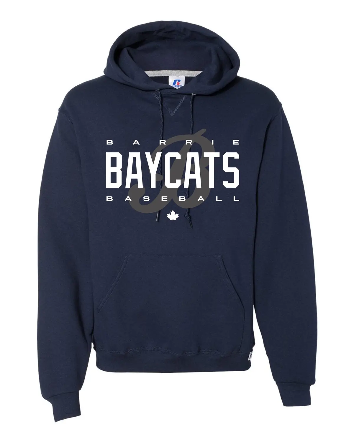 Barrie Baycats Russell Dri-Power Fleece Hoodie | Sublimated Logo 1