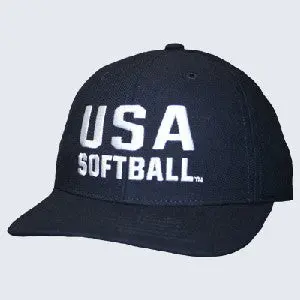Usa Softball Flex-Fit 4 Stitch Cap 1