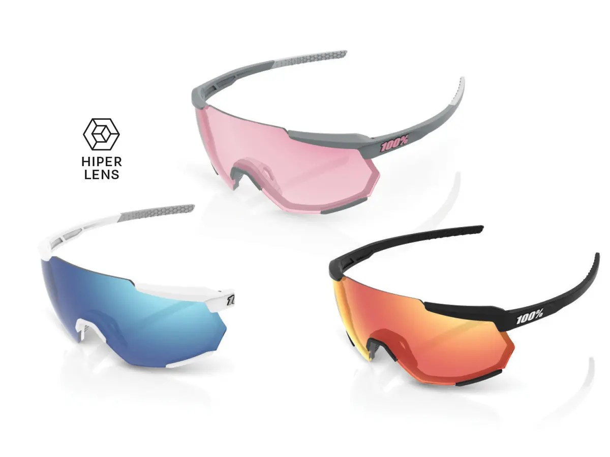 100% Racetrap - Hiper Multilayer Mirror Lens Briller 1