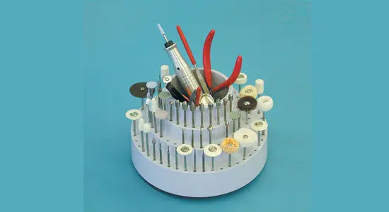 Rotating Bur Holder A-10080 126 Bur Capacity 1