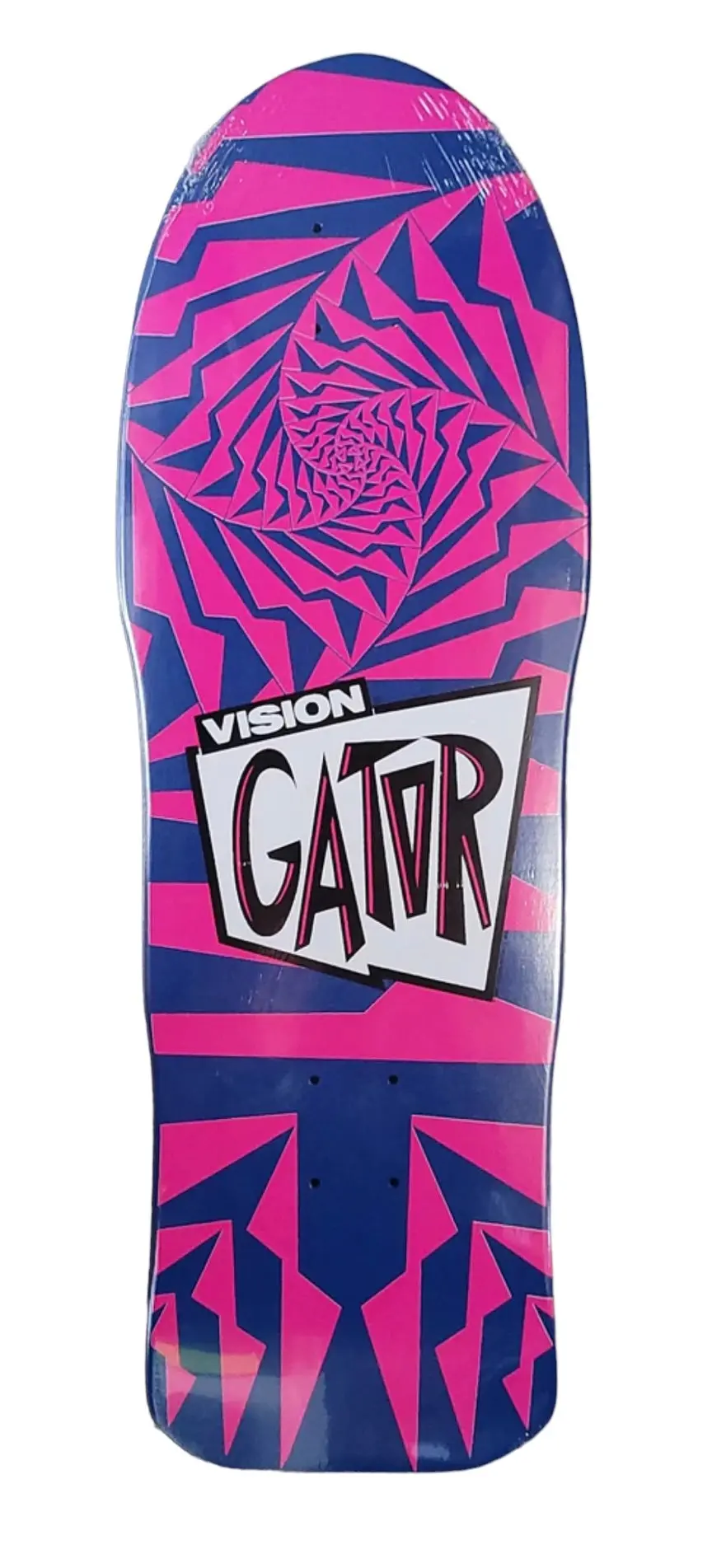 Vision Gator Ii Reissue Skateboard Deck - Blue Pink 1