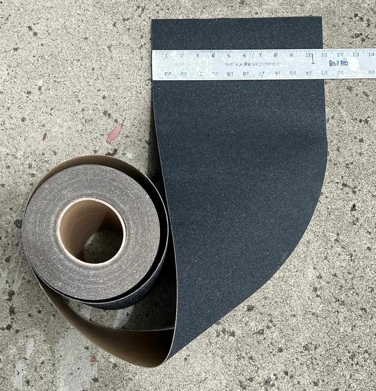 Standard Black Skateboard Grip Tape 11” X 32" 1