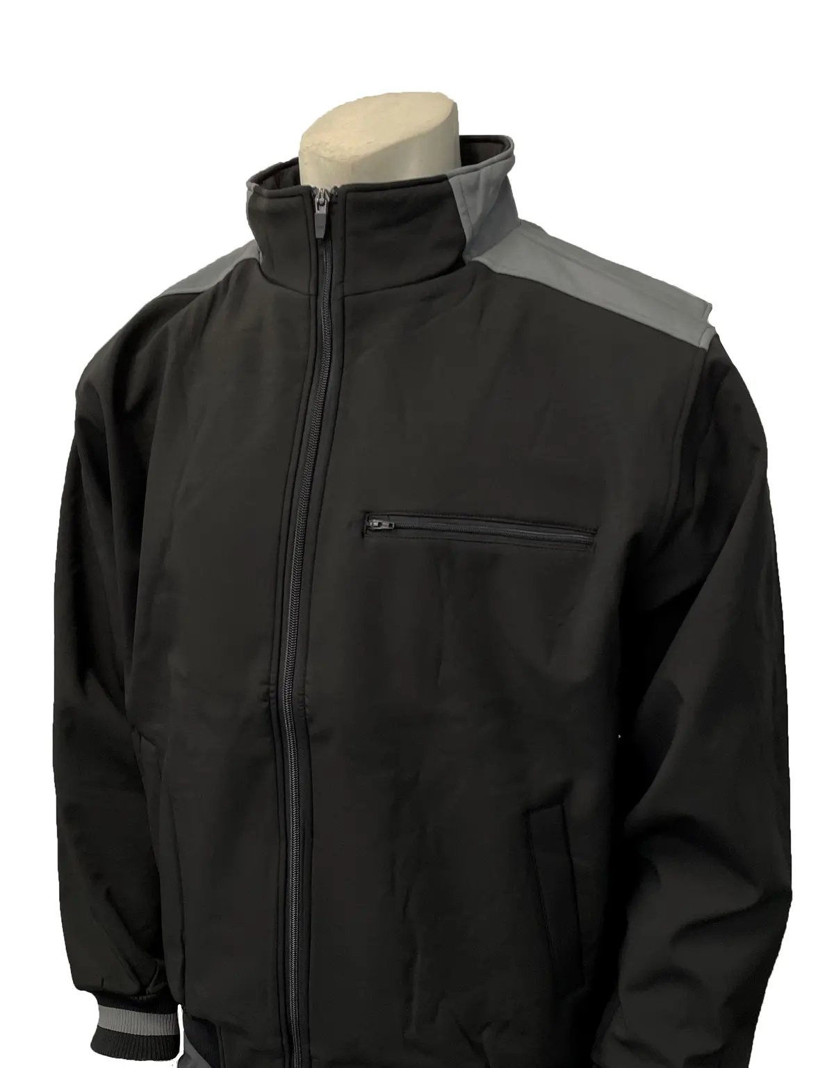 New!! Smitty Mlb Style Full Zip Thermal Fleece Umpire Jacket 1