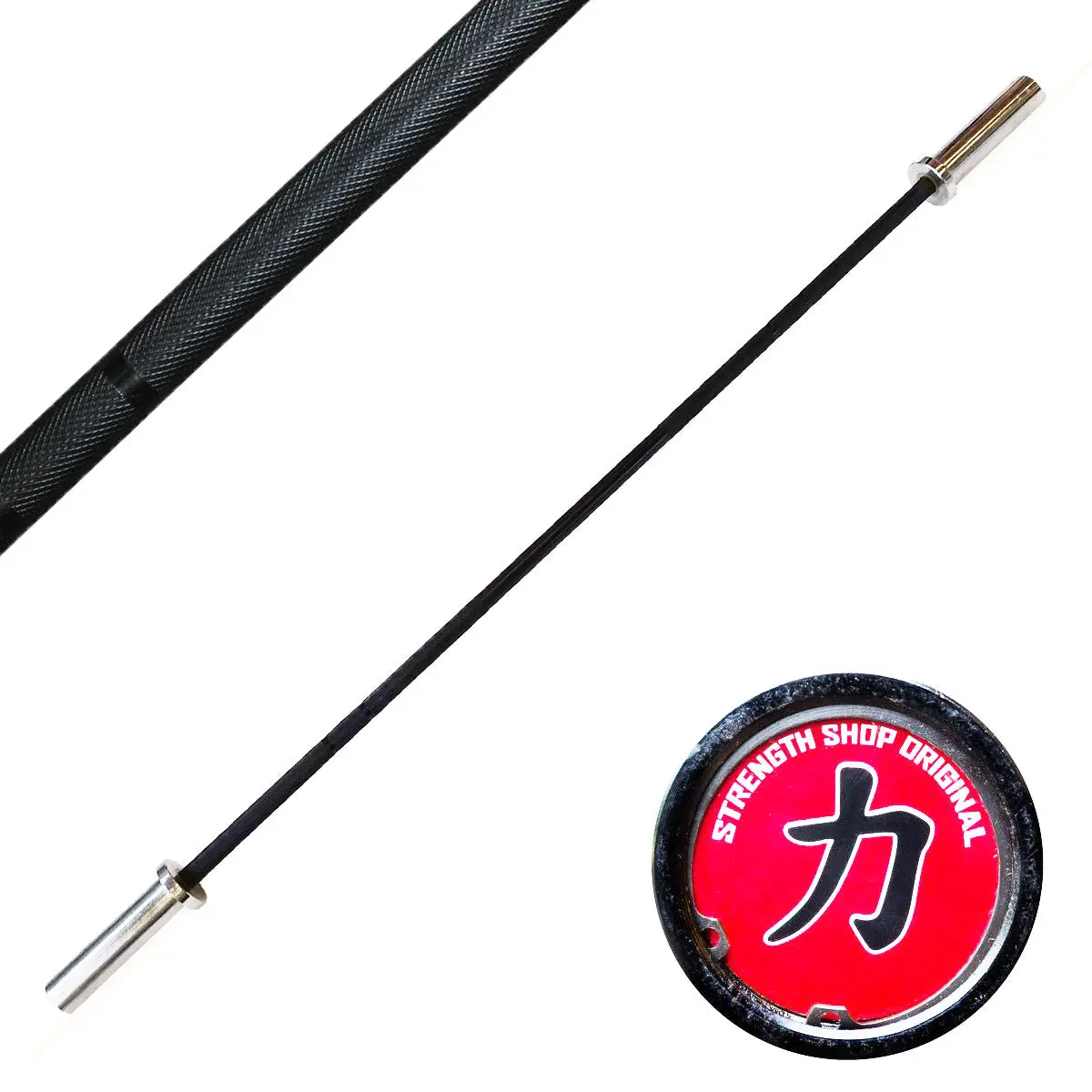 Youth Weightlifting Bar, Spring Steel Shaft, Needle Bearings - 10Kg 1