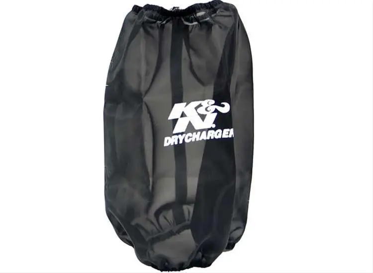 K&N Drycharger Air Filter Wrap – Reusable Protective Cover For High-Flow Intakes (Rc-4780Dk) 1