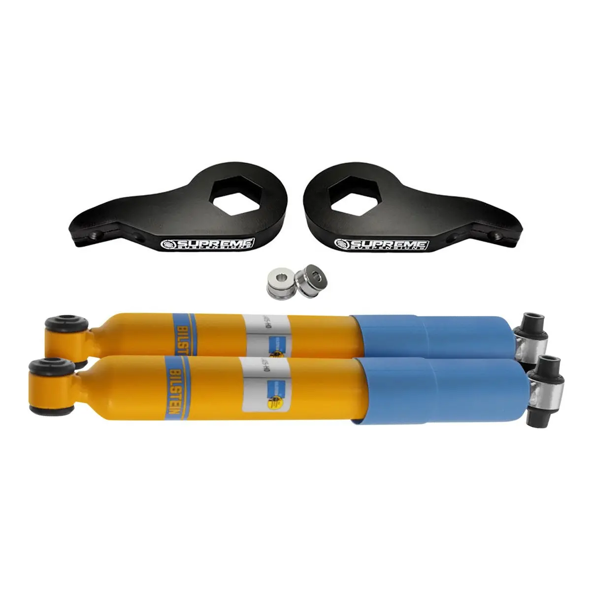 1988-1998 Chevy K2500 3" Adjustable Front Suspension Lift Kit & Bilstein Shocks 4X4 1