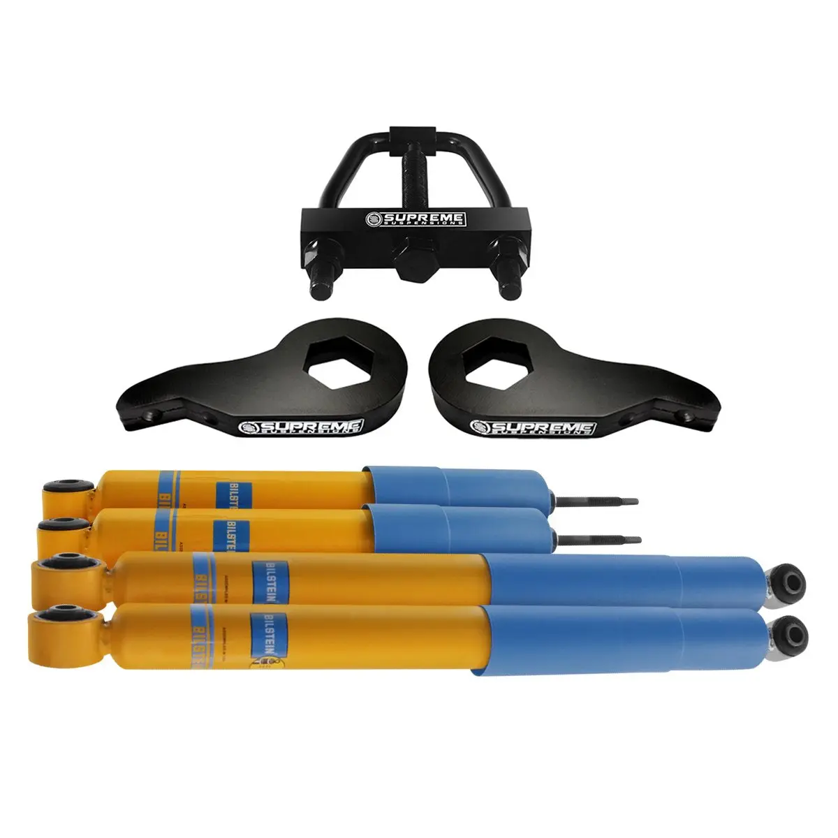 2002-2006 Chevy Avalanche 2500 Front Suspension Lift Kit W/ Install Tool & Bilstein Shocks 4Wd 4X4 1