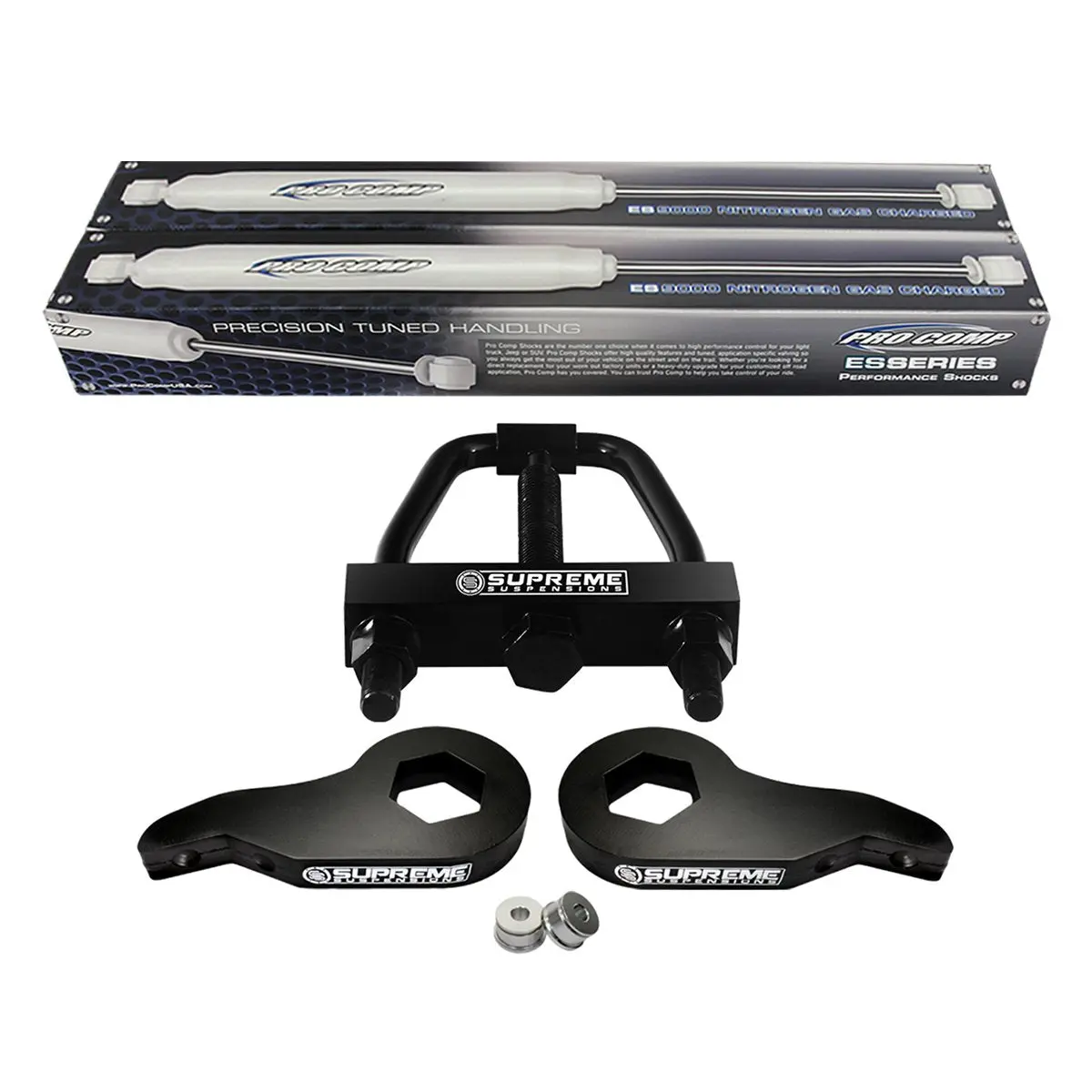 2002-2006 Chevy Avalanche 2500 Front Suspension Lift Kit W/ Extended Length Pro Comp Shocks 4Wd 4X4 1