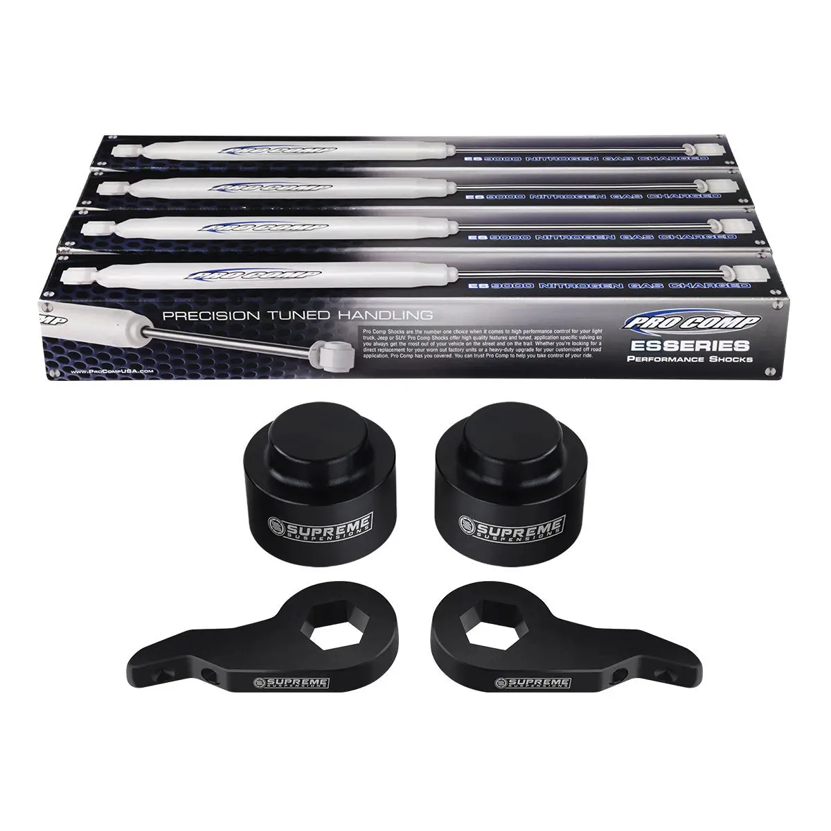 2000-2006 Chevy Tahoe Full Suspension Lift Kit & Extended Pro Comp Shocks 2Wd 4Wd 1