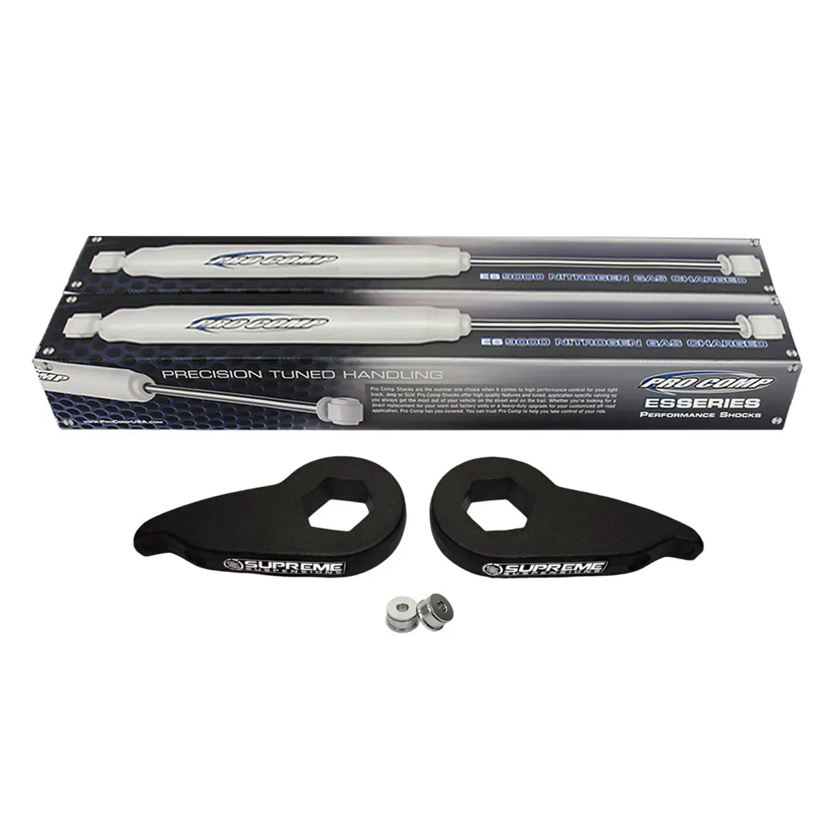1997-2002 Ford Expedition 1-3" Adjustable Front Suspension Lift Kit & Extended Pro Comp Shocks 4Wd 1