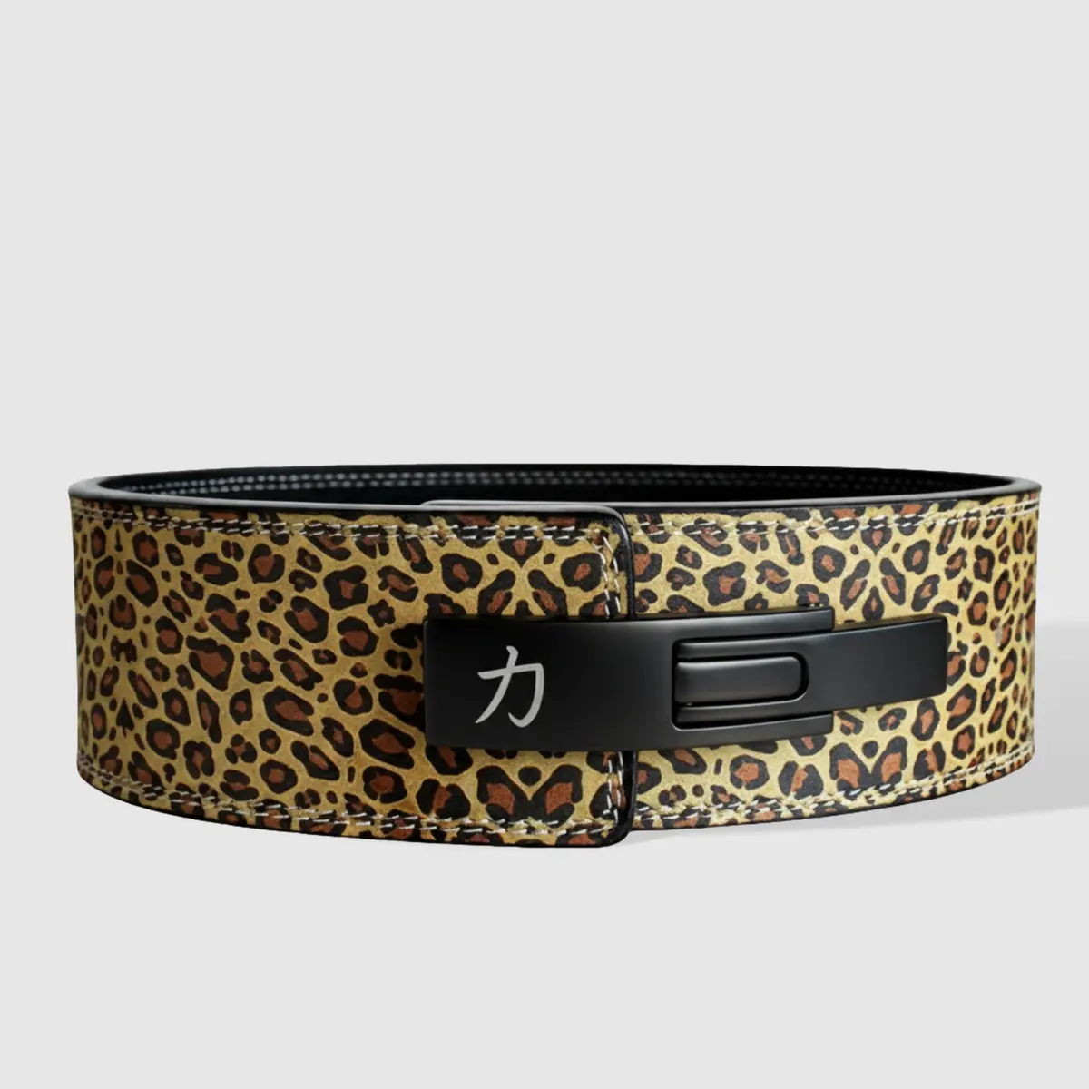 Leopard Print Lever Belt, 10Mm - Ipf Approved 1