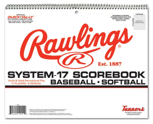 Rawlings System-17 Scorebook - 17Sb 1