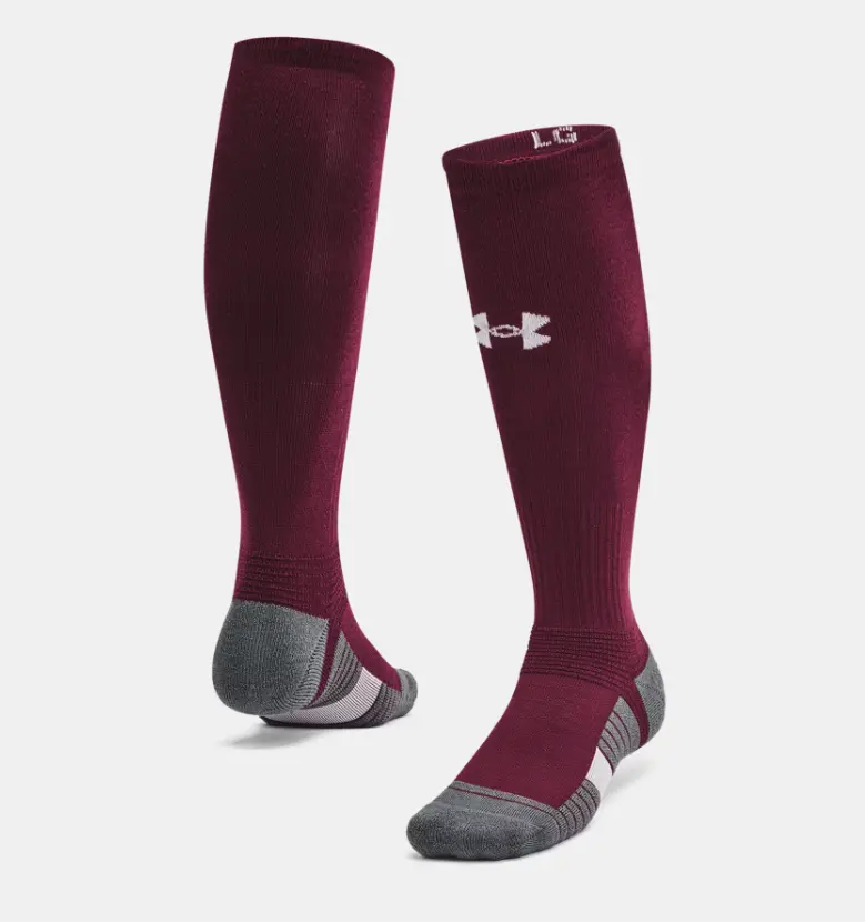 Under Armour Unisex Ua Team Baseball Socks - Maroon 1
