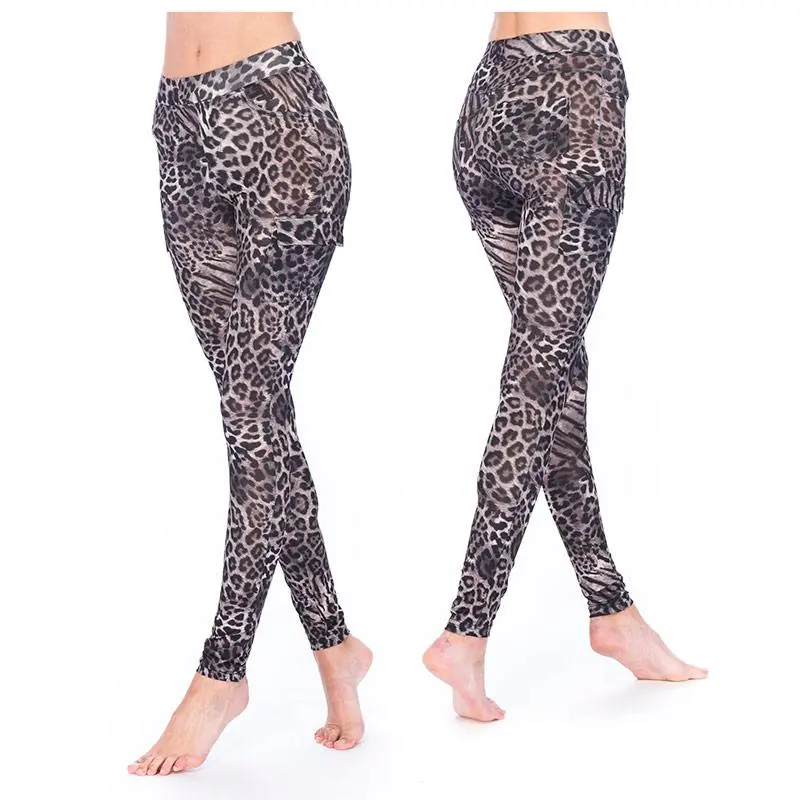 Rds Womens Leggings Leopard Cargo 1