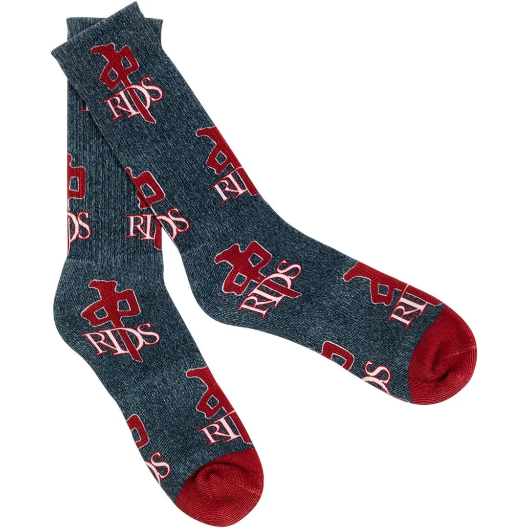 Rds Socks Og All Heather / Red 1