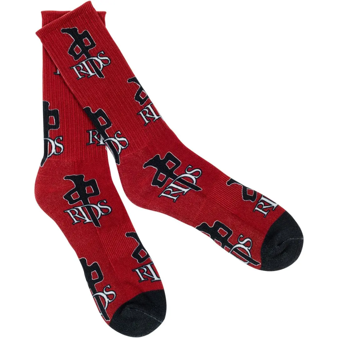 Rds Socks Og All Red / Black 1
