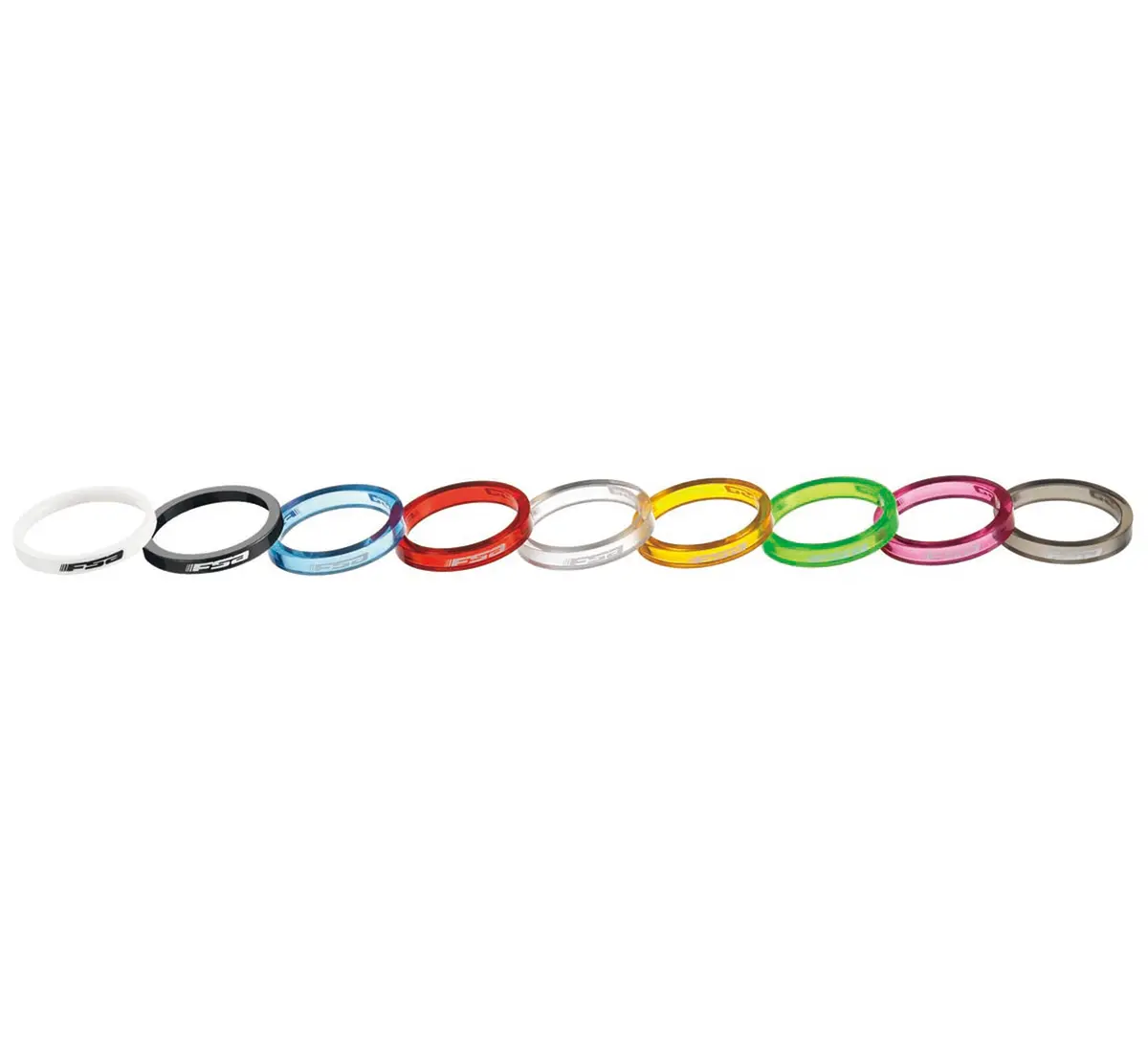 Polycarbonate Headset Spacers 5Mm (10 Pack) 1