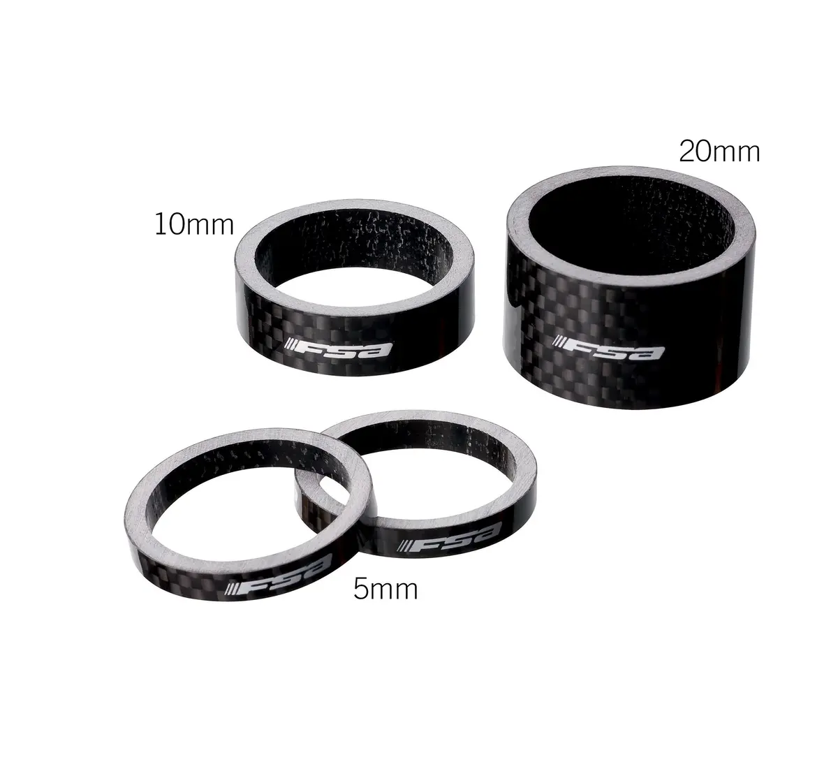 Carbon Headset Spacers 1