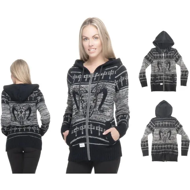 Rds Womens Zip Sweater Ram 1