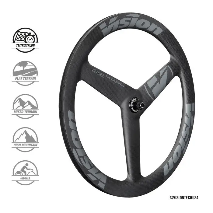 Metron 3-Spoke Wheelset 1