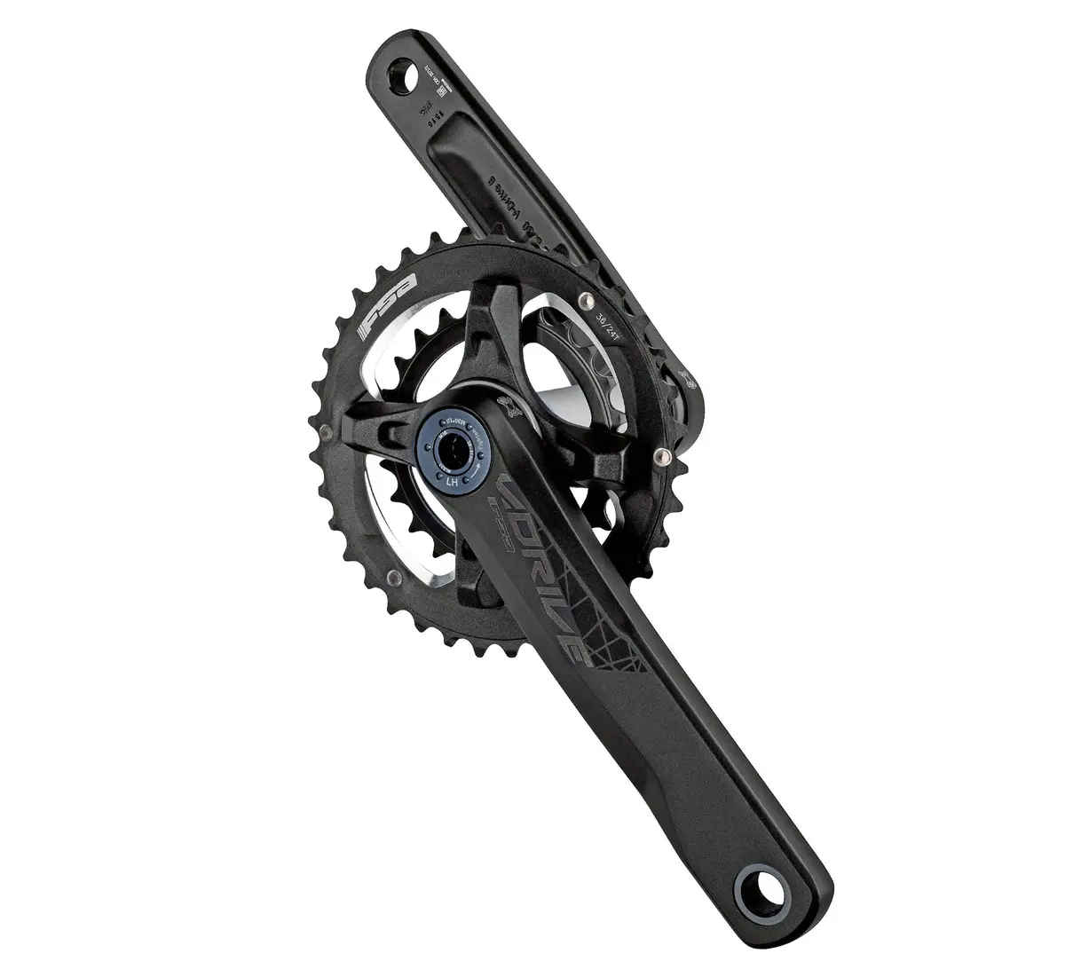 V-Drive Megaexo Modular Crankset 2X 1