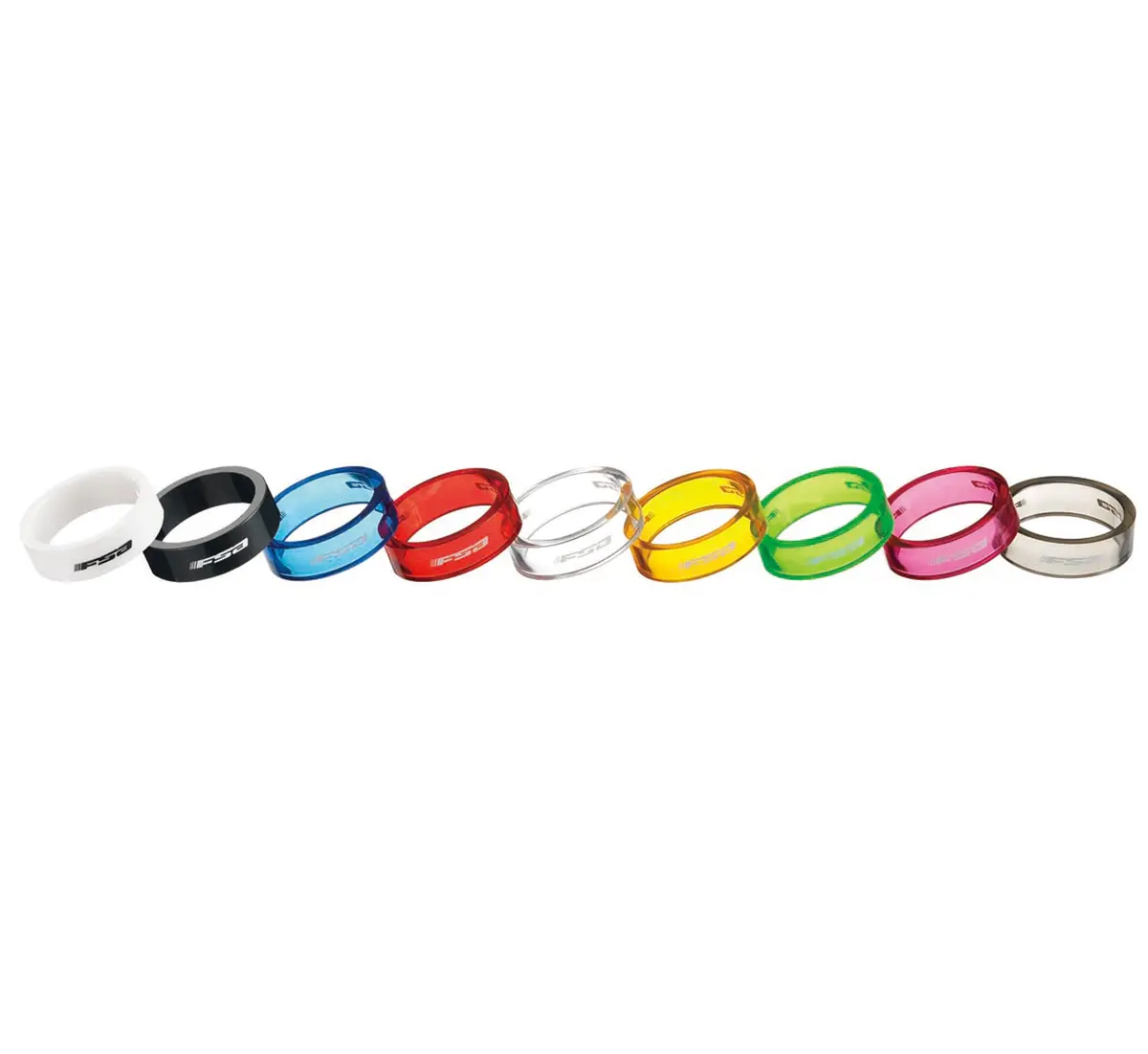 Polycarbonate Headset Spacers 10Mm (10 Pack) 1