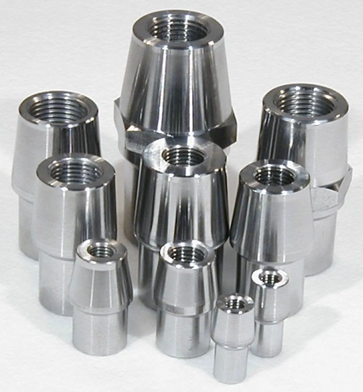 Weld-In Female Tube End – 4130 Chromoly Steel For Custom Fabrication 1