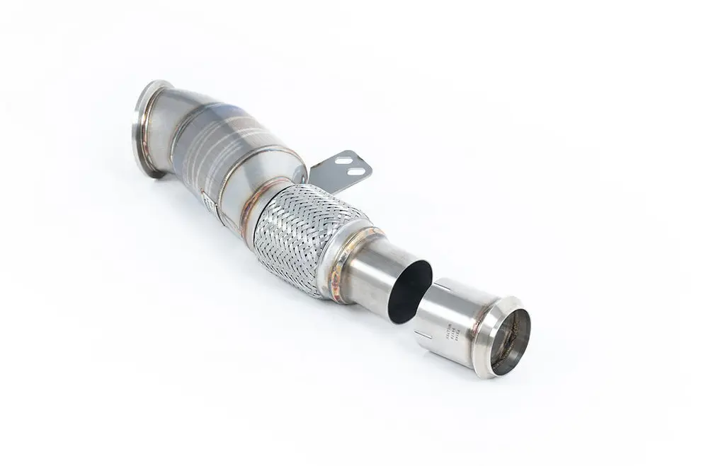 Milltek Large-Bore Downpipe And Hi-Flow Sports Cat (200 Cell) - Toyota Supra Mk5 3.0 Turbo 1