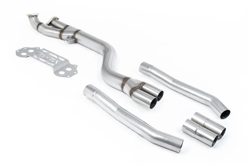 Milltek Opf/Gpf Bypass Non-Resonated (Louder) Single Pipe For Oe Axle Back Only - Bmw G80 | G81 M3 | G82 M4 1