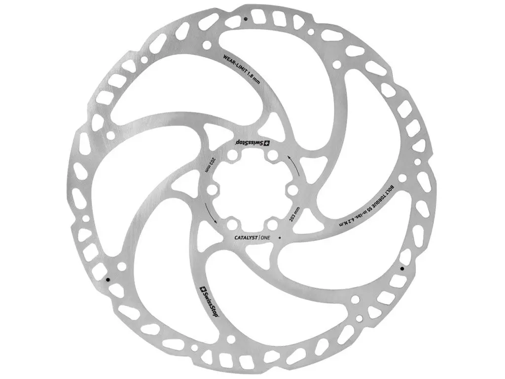 Swissstop Rotor Catalyst One 6 Bolt 203 Mm 1