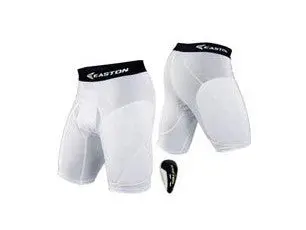 Easton Protective Sport Short With Cup - White 1
