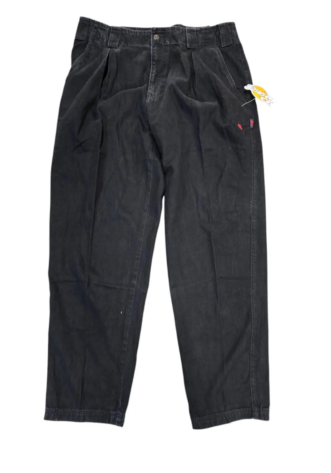 Vintage Powell Peralta Baggy Bones Pants From 90S - Black - 38" 1