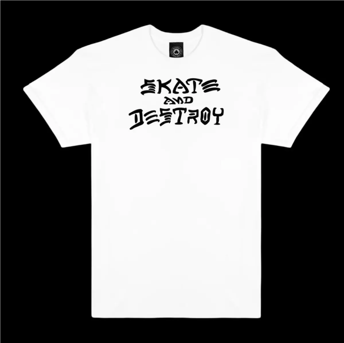 Xl Thrasher Skate And Destroy Skateboard Shirt - White 1