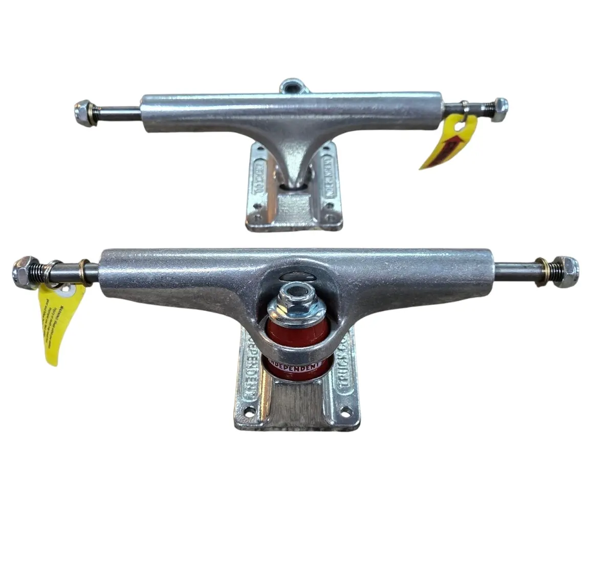 151 Independent Stage 4 (Fw) Skateboard Trucks -  8.625"- Silver 1