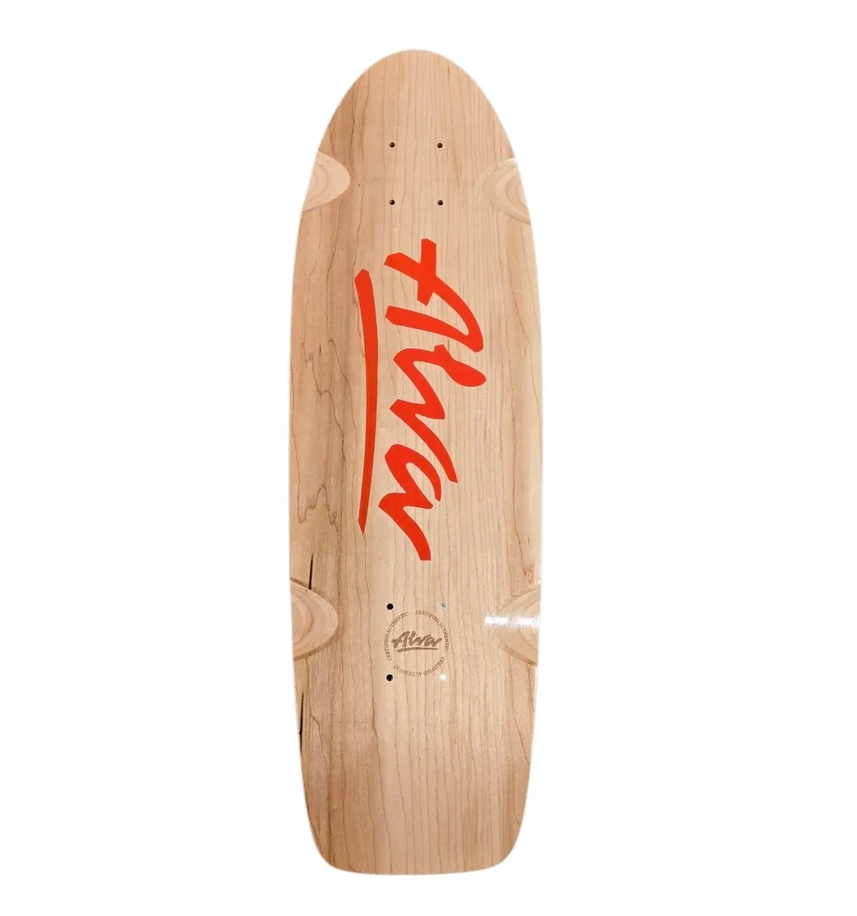 Alva Bela Reissue Skateboard Deck - Orange 1