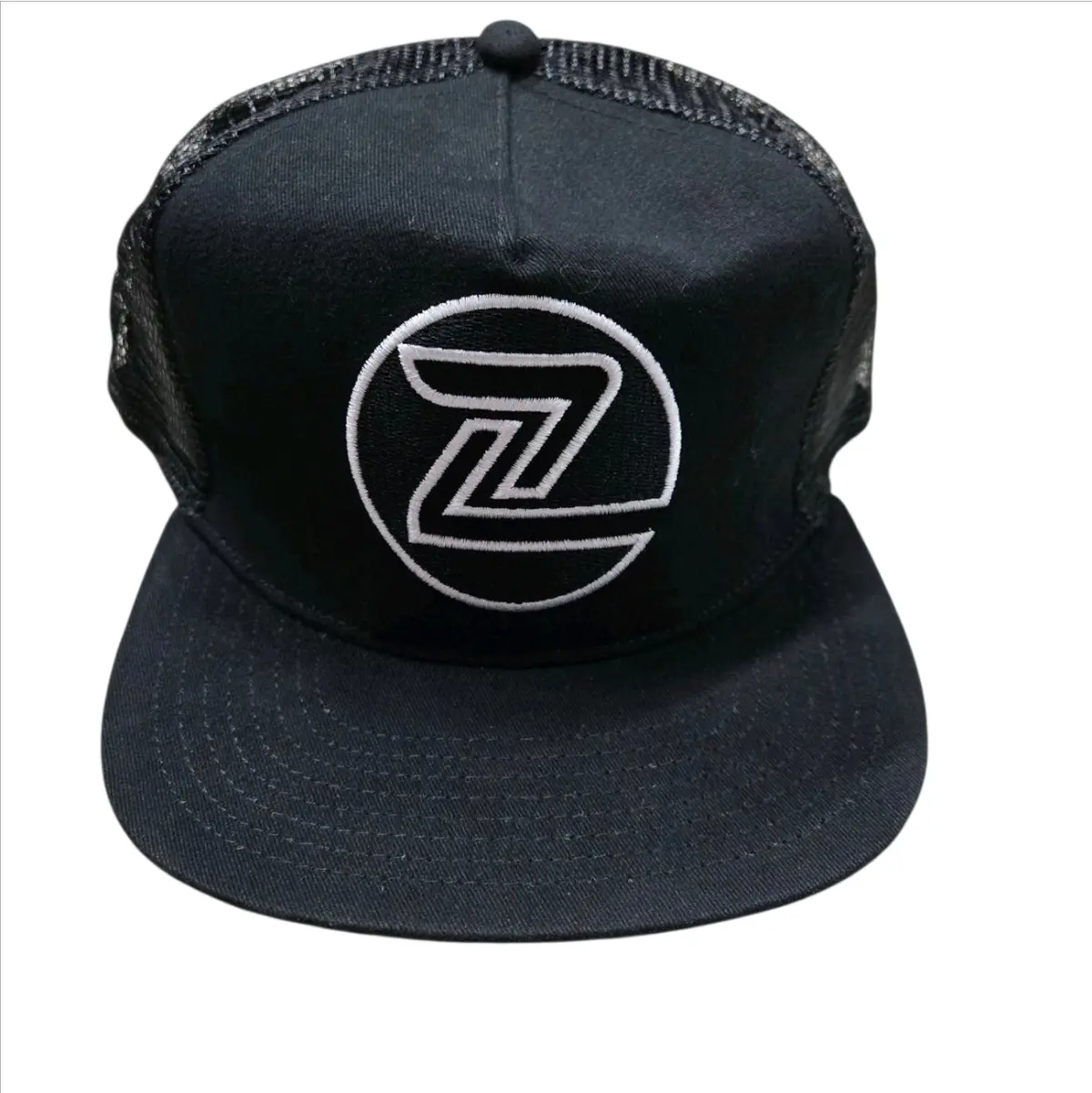 Z-Flex Trucker Snap Back Hat - Black 1