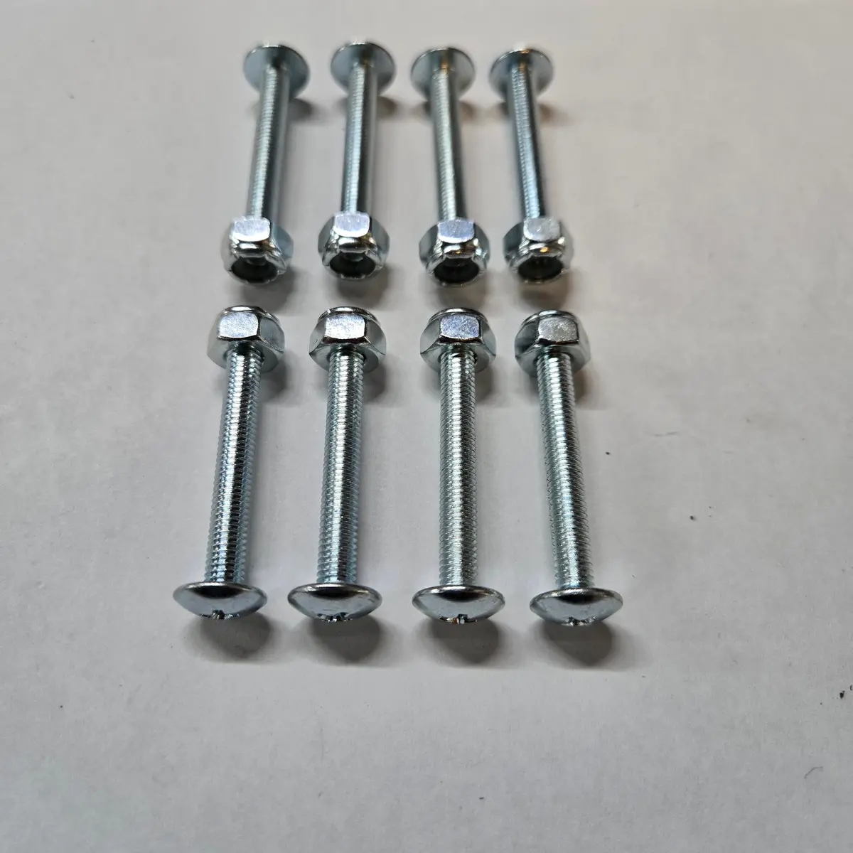 Truss Head Hardware Fibreflex Skateboard Bolts - Silver 1