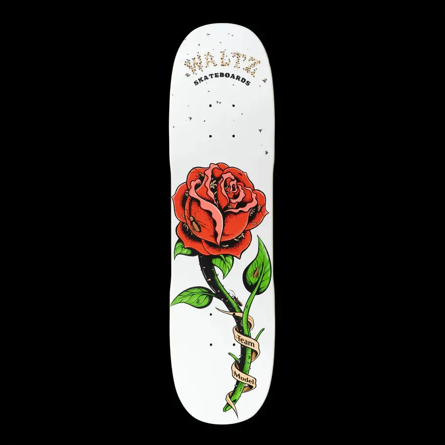 Waltz Skateboards 7.4" Team Model Freestyle Skateboard Deck 1